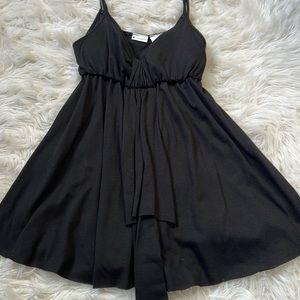 Padded Black Tank Top